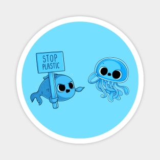 Stop Plastic! Magnet